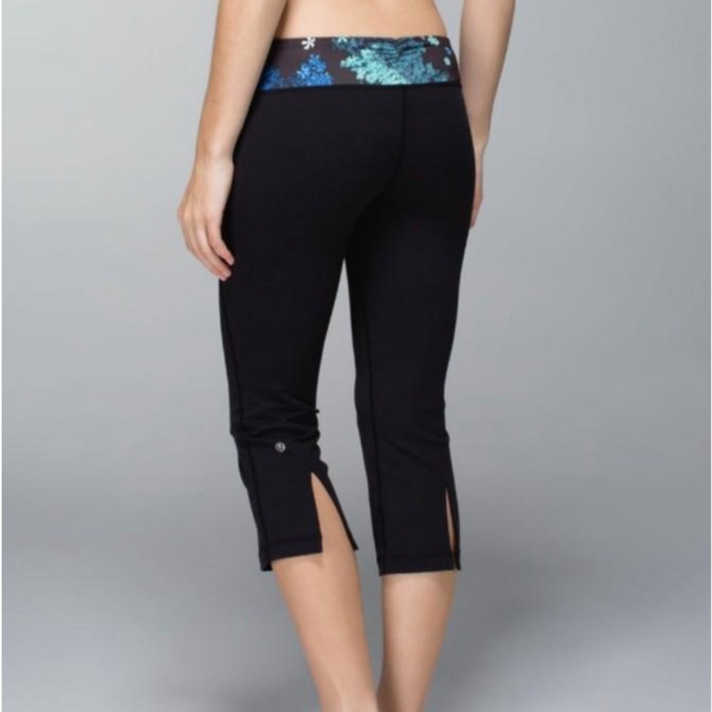 Lululemon Capri length yoga pants/workout pants. Extreme stretch. Size 6.